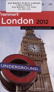 Tapa de Frommer's London 2012