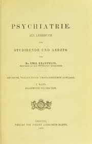 Tapa de Psychiatrie