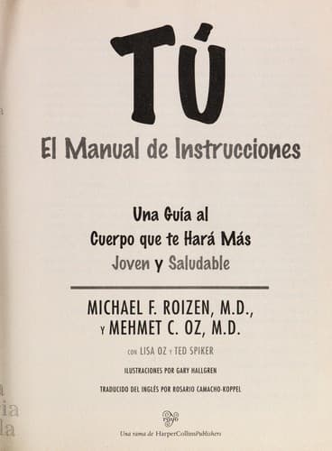 Tapa de YOU: The Owner's Manual