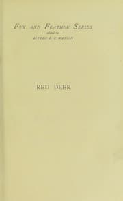 Tapa de Red deer