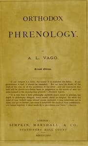 Tapa de Orthodox phrenology