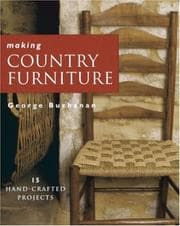 Tapa de Making country furniture
