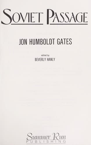 Tapa de Soviet passage