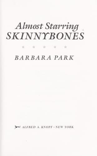Tapa de Almost starring Skinnybones