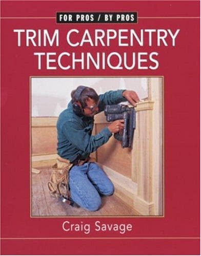 Tapa de Trim Carpentry Techniques