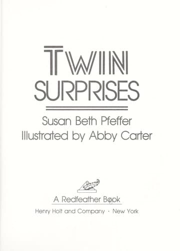 Tapa de Twin surprises