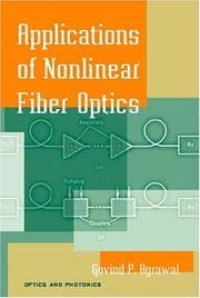 Tapa de Applications of Nonlinear Fiber Optics