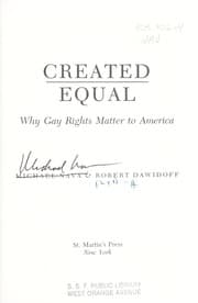 Tapa de Created equal