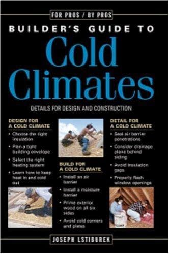 Tapa de Builder's Guide to Cold Climates