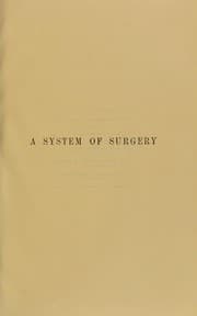 Tapa de A system of surgery
