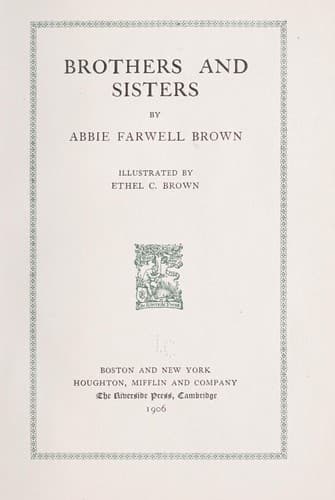 Tapa de Brothers and sisters