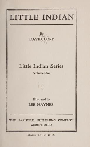 Tapa de Little Indian