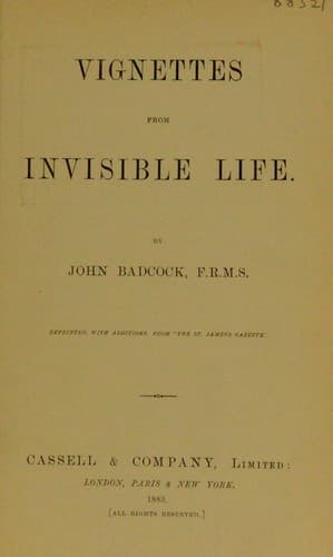 Tapa de Vignettes from invisible life