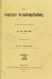Tapa de Die conträre Sexualempfindung