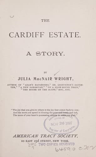Tapa de The Cardiff estate