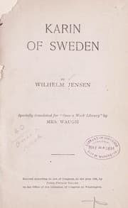 Tapa de Karin of Sweden