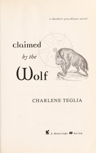 Tapa de Claimed by the wolf