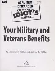 Tapa de The complete idiot's guide to your military and veterans benefits