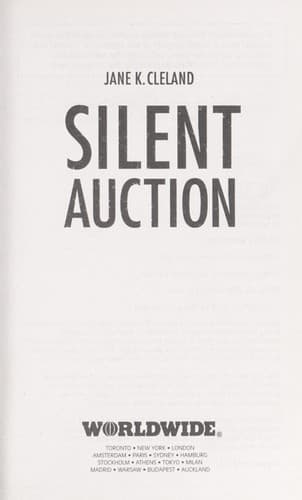 Tapa de Silent auction