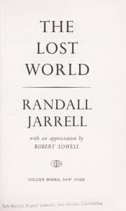 Tapa de The lost world
