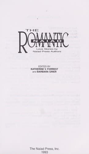 Tapa de The Romantic Naiad
