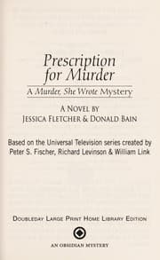 Tapa de Prescription for murder