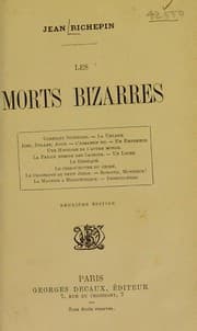 Tapa de Les morts bizarres