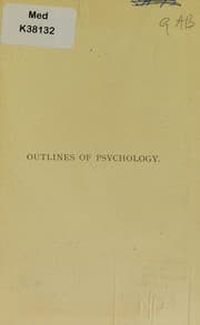 Tapa de Outlines of psychology