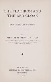 Tapa de The flatiron and the red cloak
