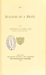 Tapa de The building of a brain