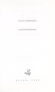 Tapa de Disappearance