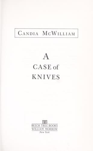 Tapa de A case of knives
