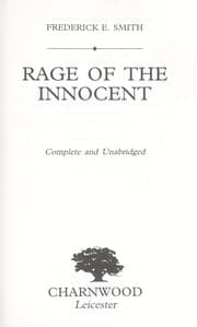 Tapa de Rage of the Innocent