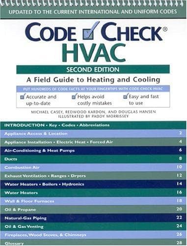 Tapa de Code Check HVAC
