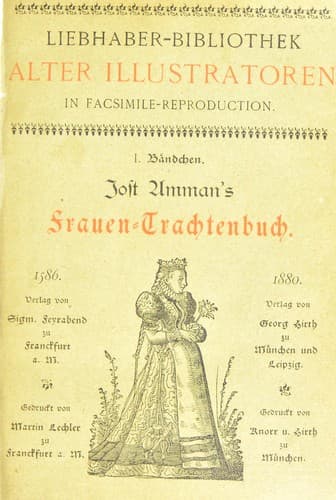 Tapa de Frauen-Trachtenbuch