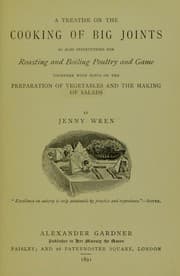 Tapa de A treatise on the cooking of big joints