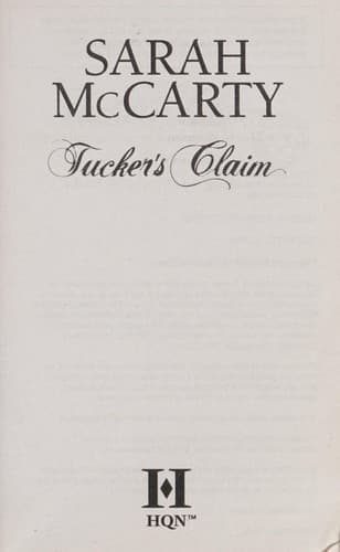 Tapa de Tucker's claim