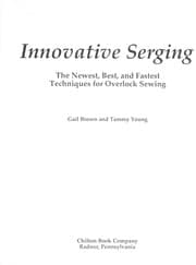 Tapa de Innovative serging