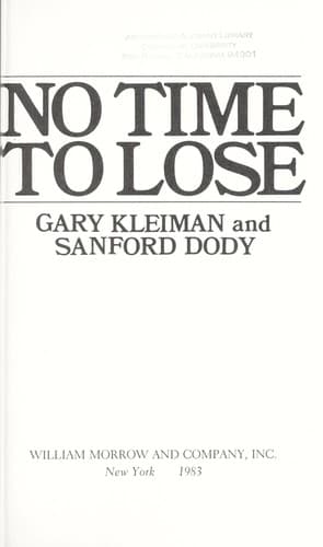 Tapa de No time to lose