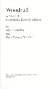 Tapa de Woodruff, a study of community decision making