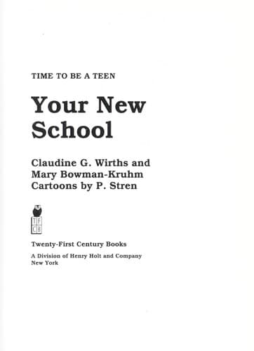 Tapa de Your new school