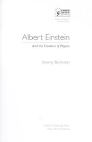 Tapa de Albert Einstein