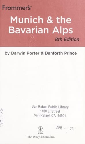 Tapa de Munich & the Bavarian Alps