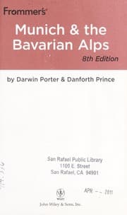 Tapa de Munich & the Bavarian Alps