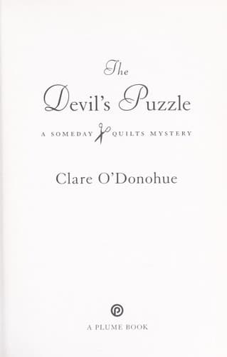Tapa de The devil's puzzle