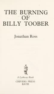 Tapa de Burning of Billy Toober