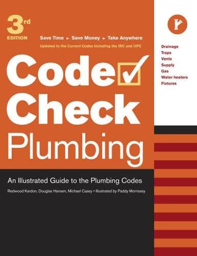 Tapa de Code Check Plumbing Third Edition: An Illustrated Guide to the Plumbing Codes (Code Check : Plumbing)