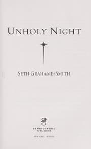 Tapa de Unholy night