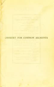 Tapa de Cookery for common ailments