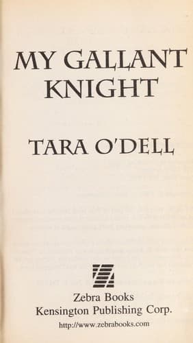 Tapa de My Gallant Knight